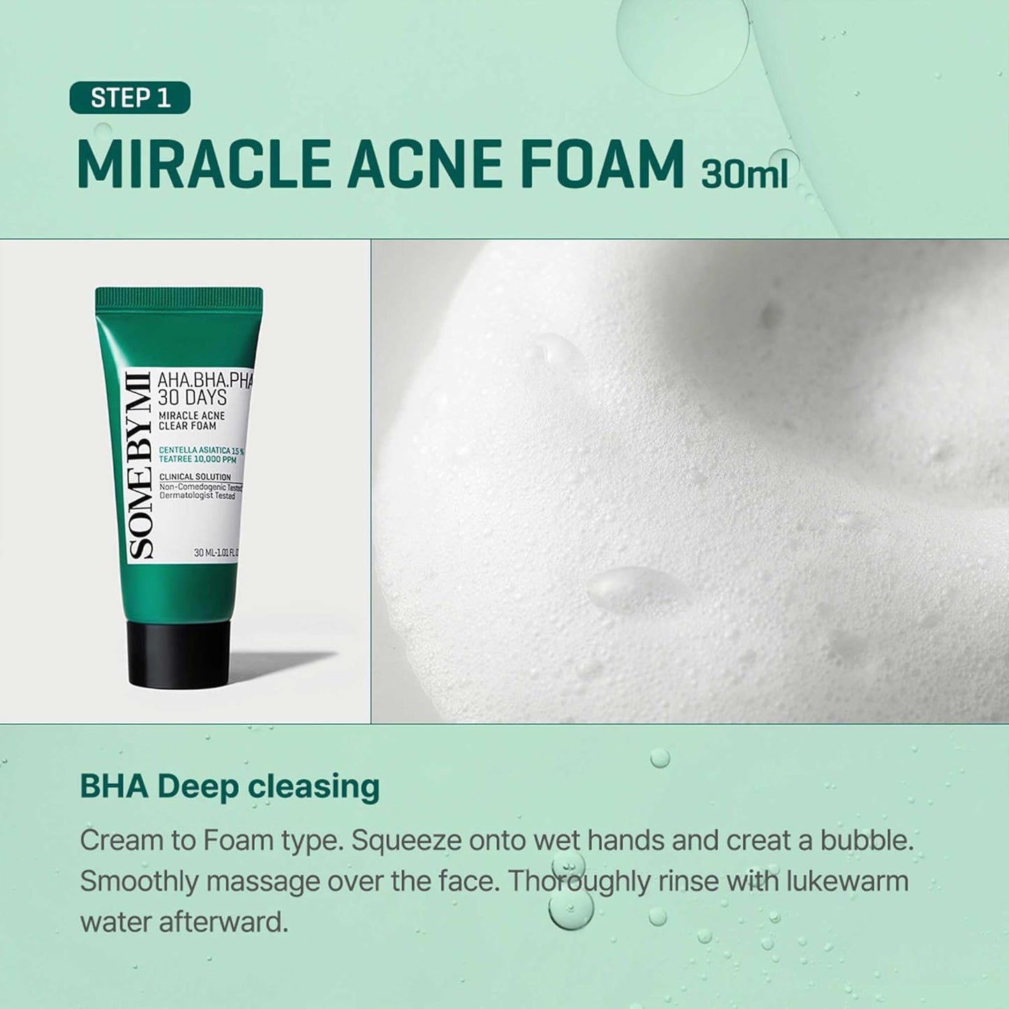 SOME BY MI AHA BHA PHA 30Days Miracle AC SOS Kit - Clear Skin Solution