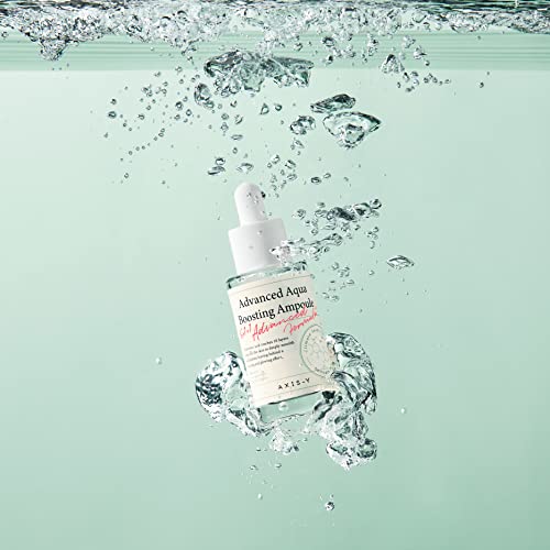 AXIS-Y Advanced Aqua Boosting Ampoule 30 ml / 1.01 fl. oz | Hydrating Serum Ampoule | Hyaluronic Acid | Moisturizing Serum | Centella Asiatica | Dry Skin | Korean Skincare|B09J15TZPV