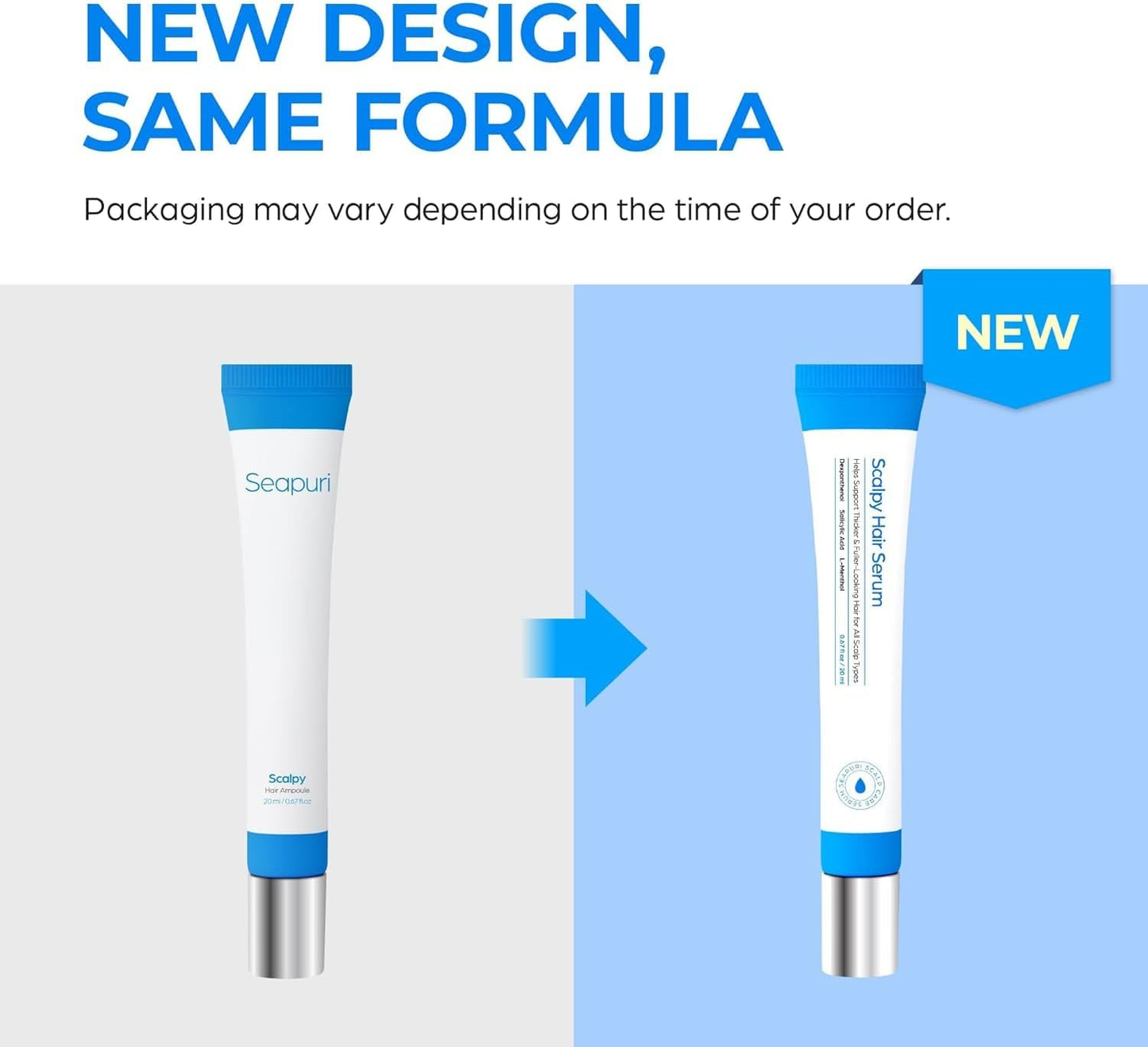 Seapuri Scalpy Hair Growth Serum for Hair Loss & Thinning