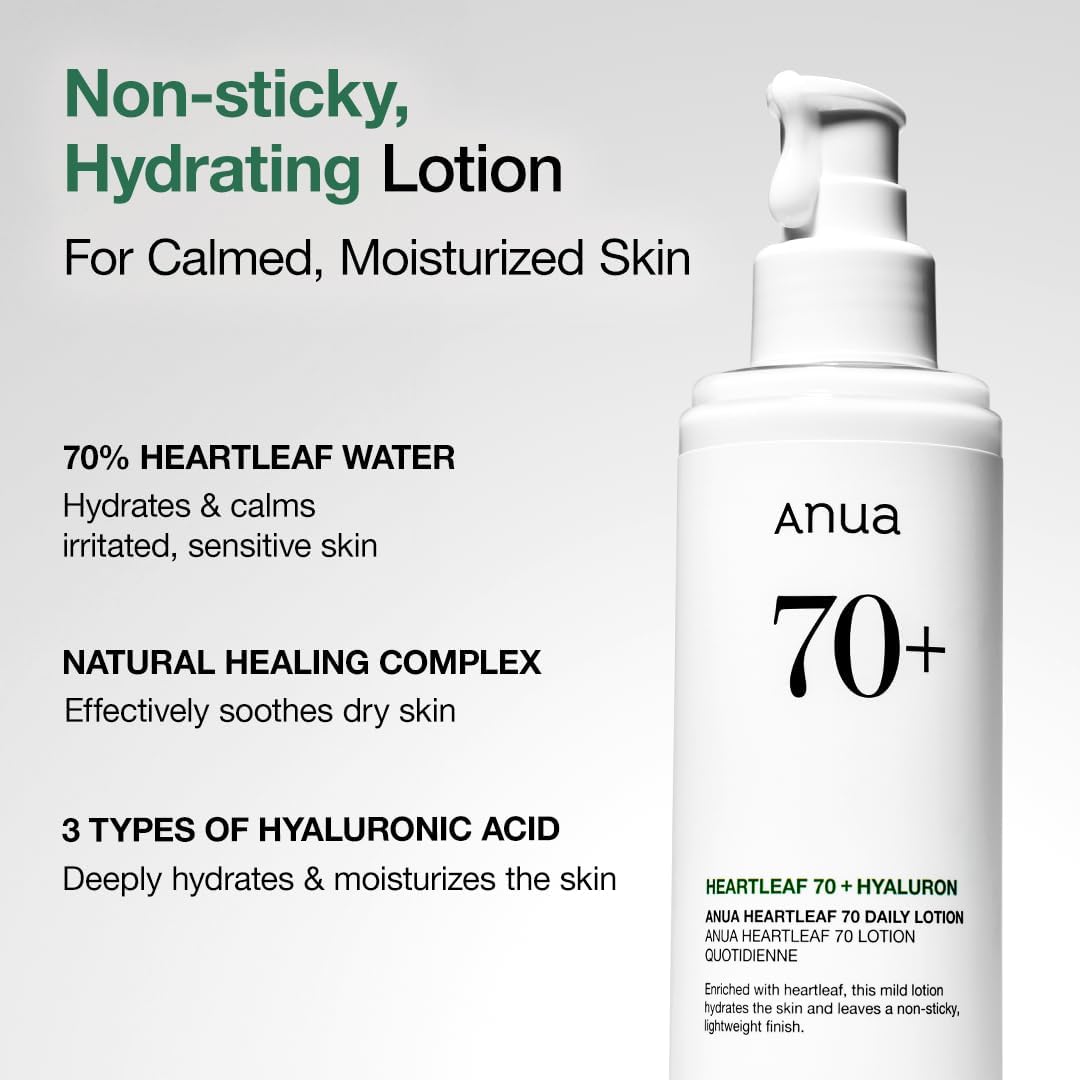 Anua Heartleaf Daily Lotion Face Moisturizer